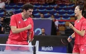 Le double mixte Champion d'Europe !