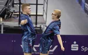 Les frères Lebrun médaillés de bronze en double messieurs