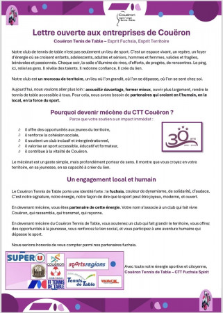 Partenaires mécènes du CTT