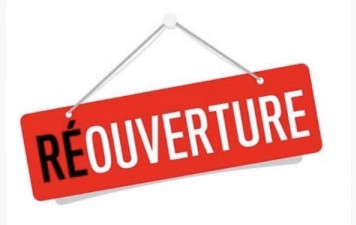 Réouverture estivale de la salle
